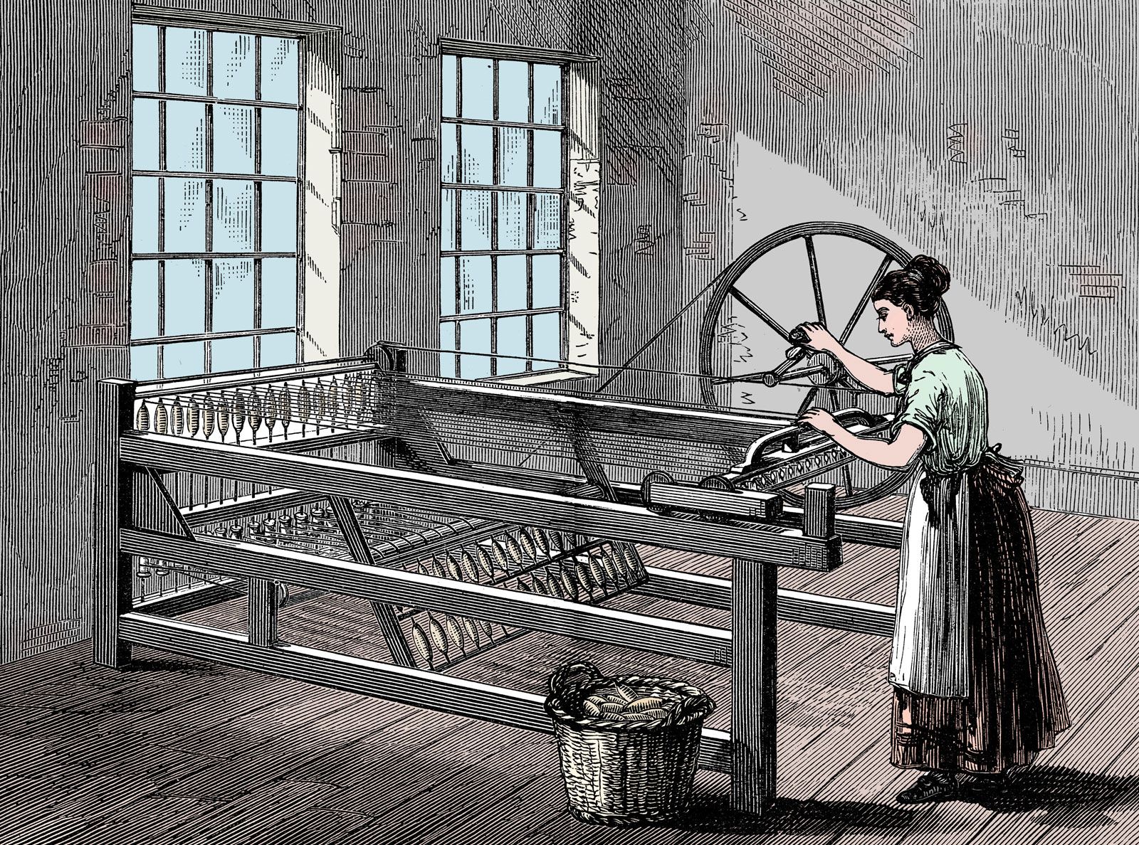 The spinning jenny